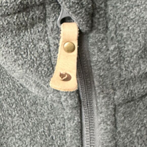 Fjallraven STINA Fleece women's Small Gray Full Zip jacket - Picture 9 of 14